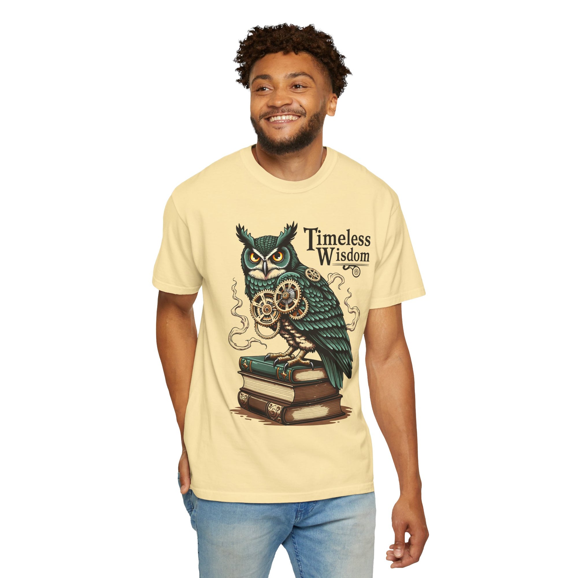 T-shirt, Clockwork Owl