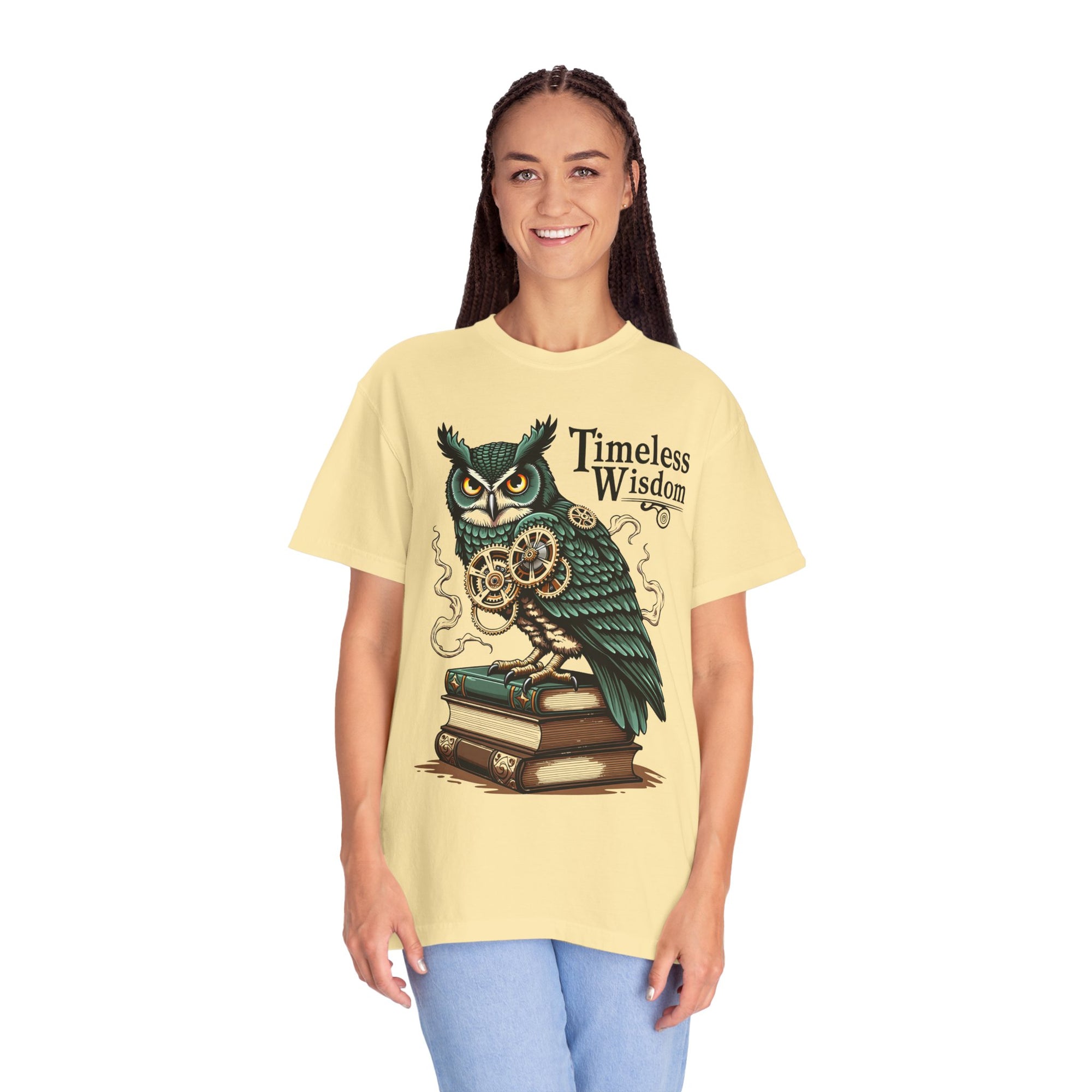 T-shirt, Clockwork Owl