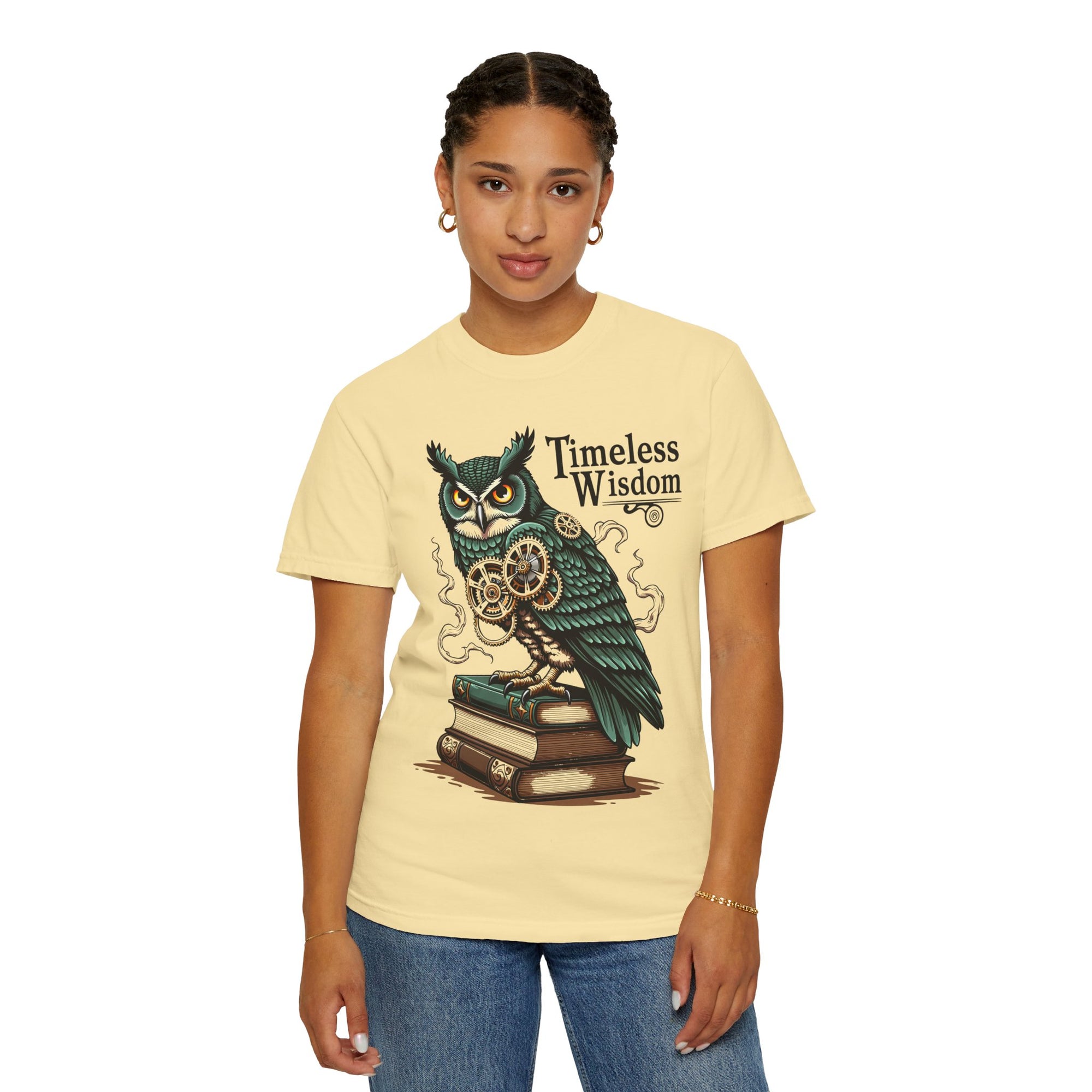T-shirt, Clockwork Owl