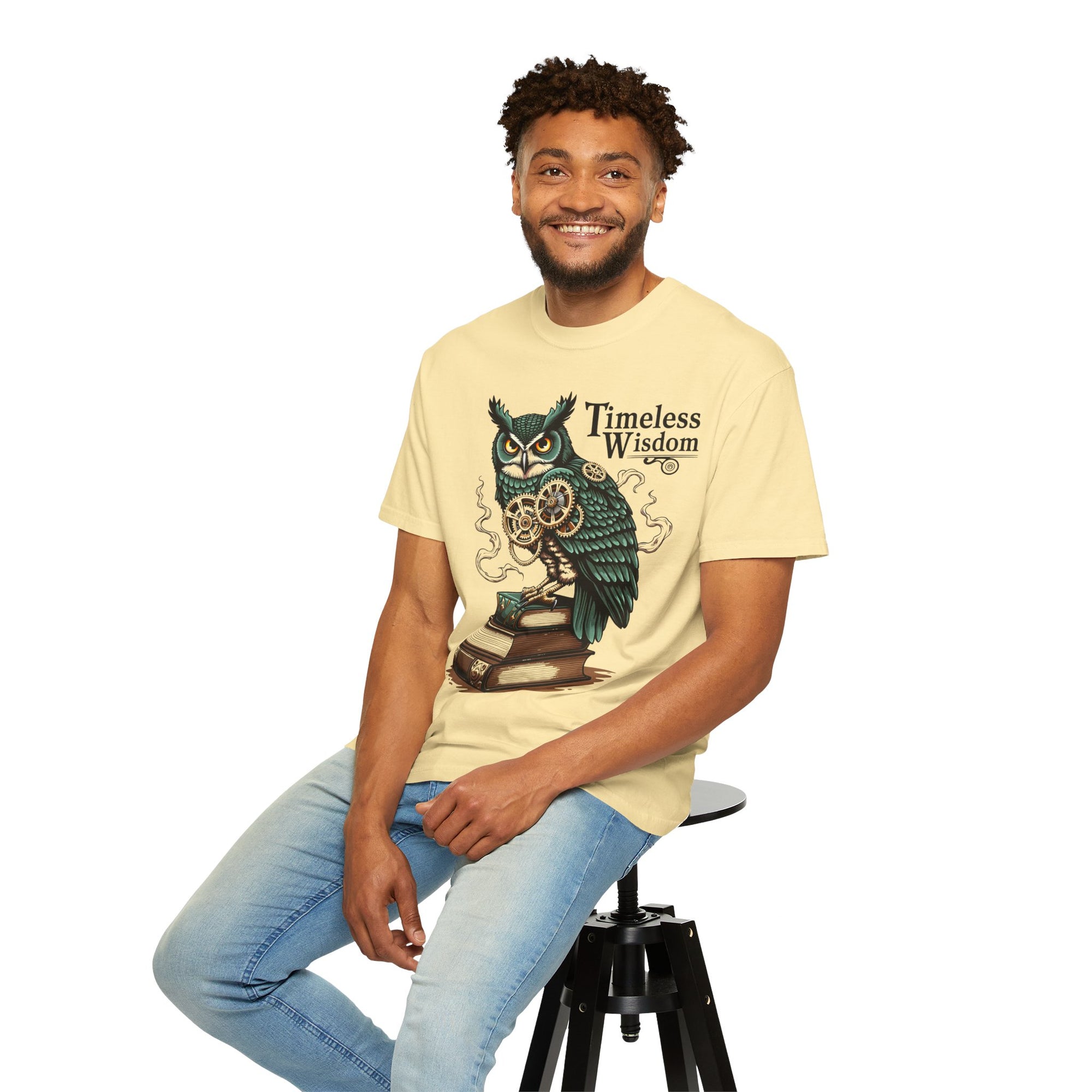 T-shirt, Clockwork Owl