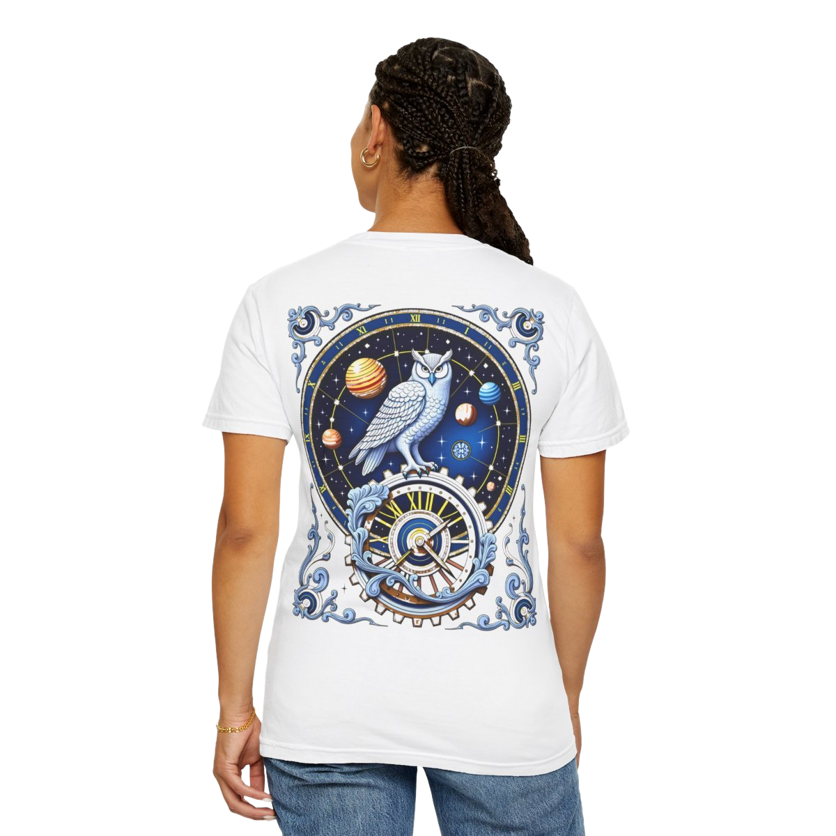T-shirt, Celestial Timekeeper