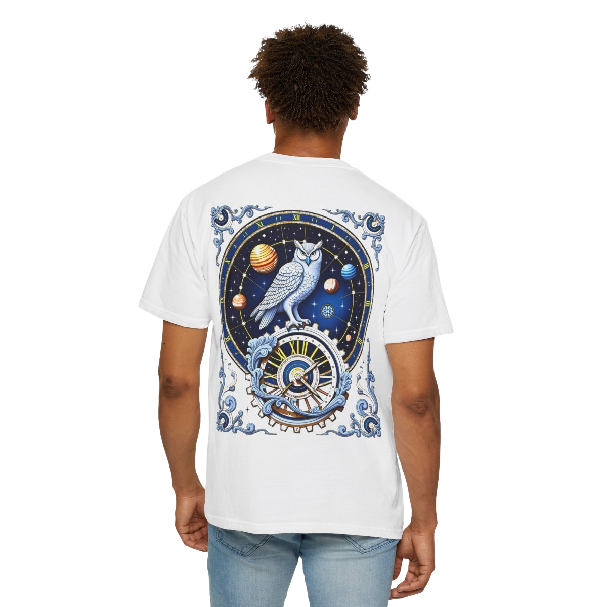 T-shirt, Celestial Timekeeper