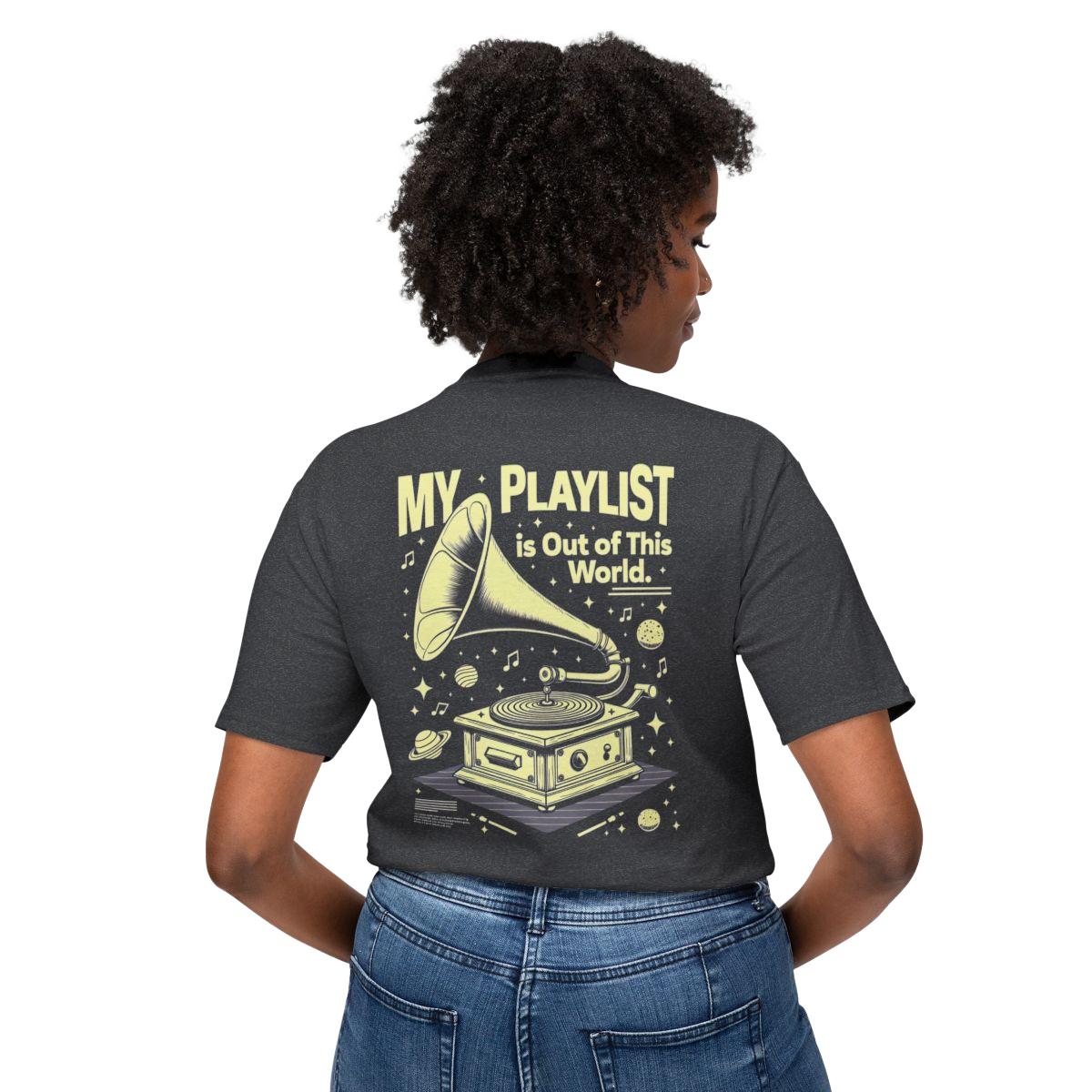 T-shirt, Cosmic Melodies