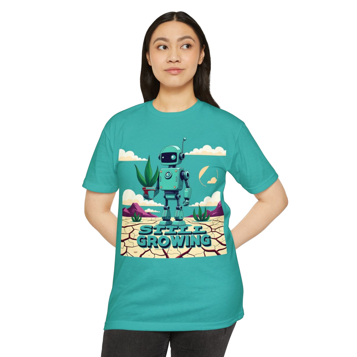 T-shirt, RoboSucculent
