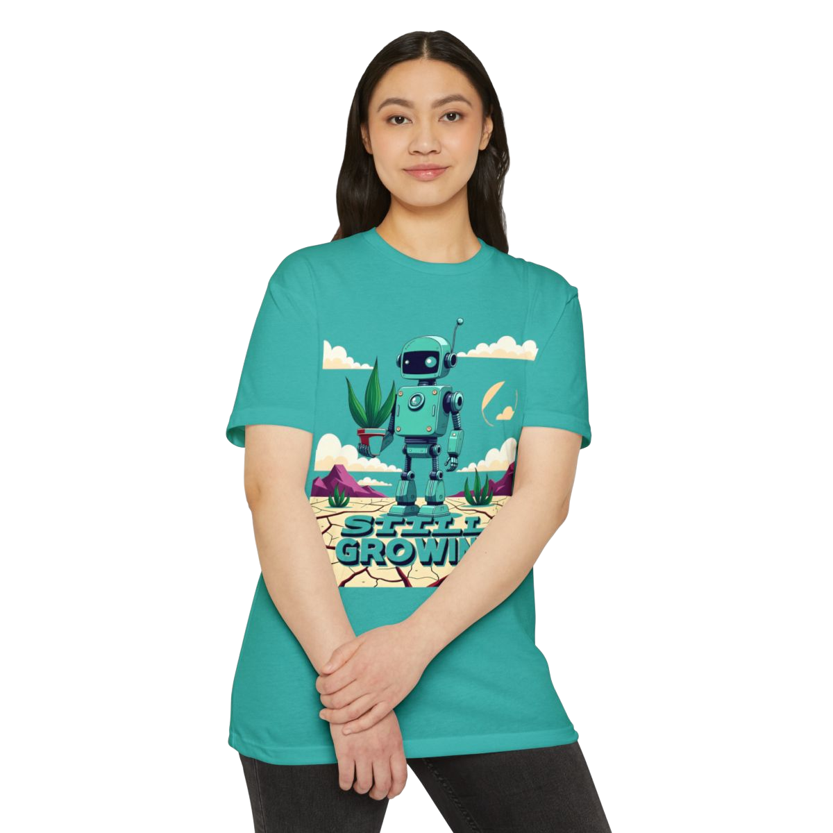 T-shirt, RoboSucculent