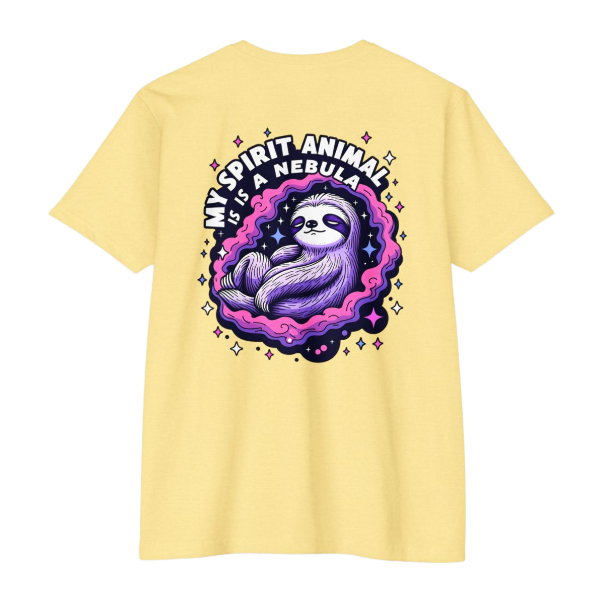 T-shirt, Cosmic Sloth
