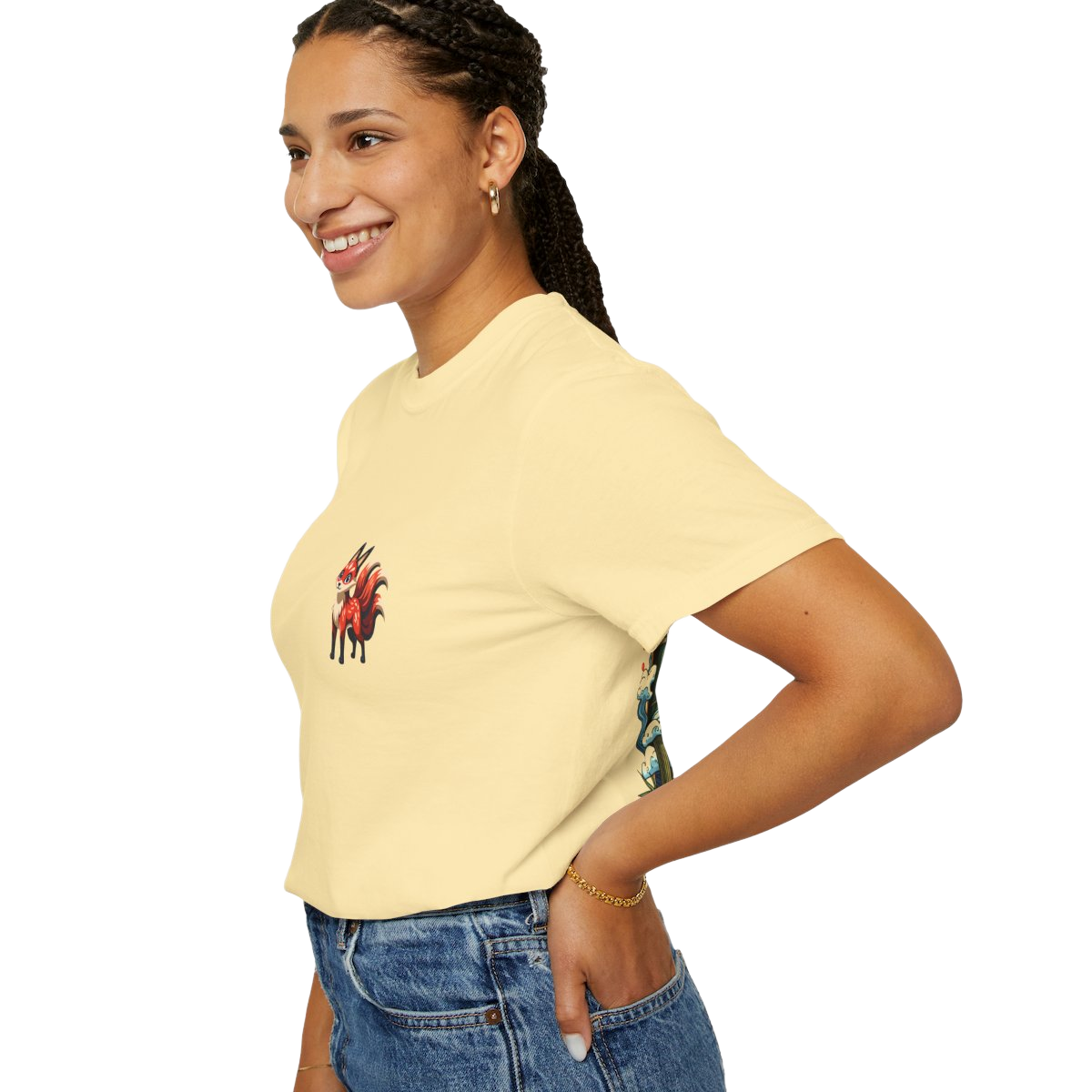 T-shirt, Kitsune Wisdom