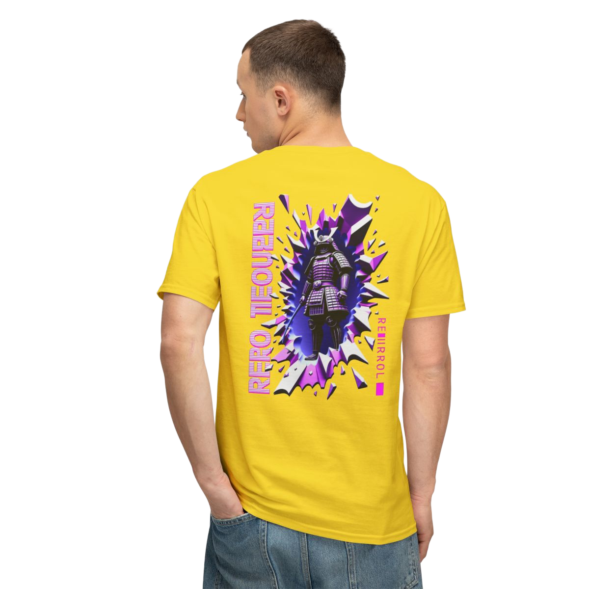 T-shirt, Glitch Samurai
