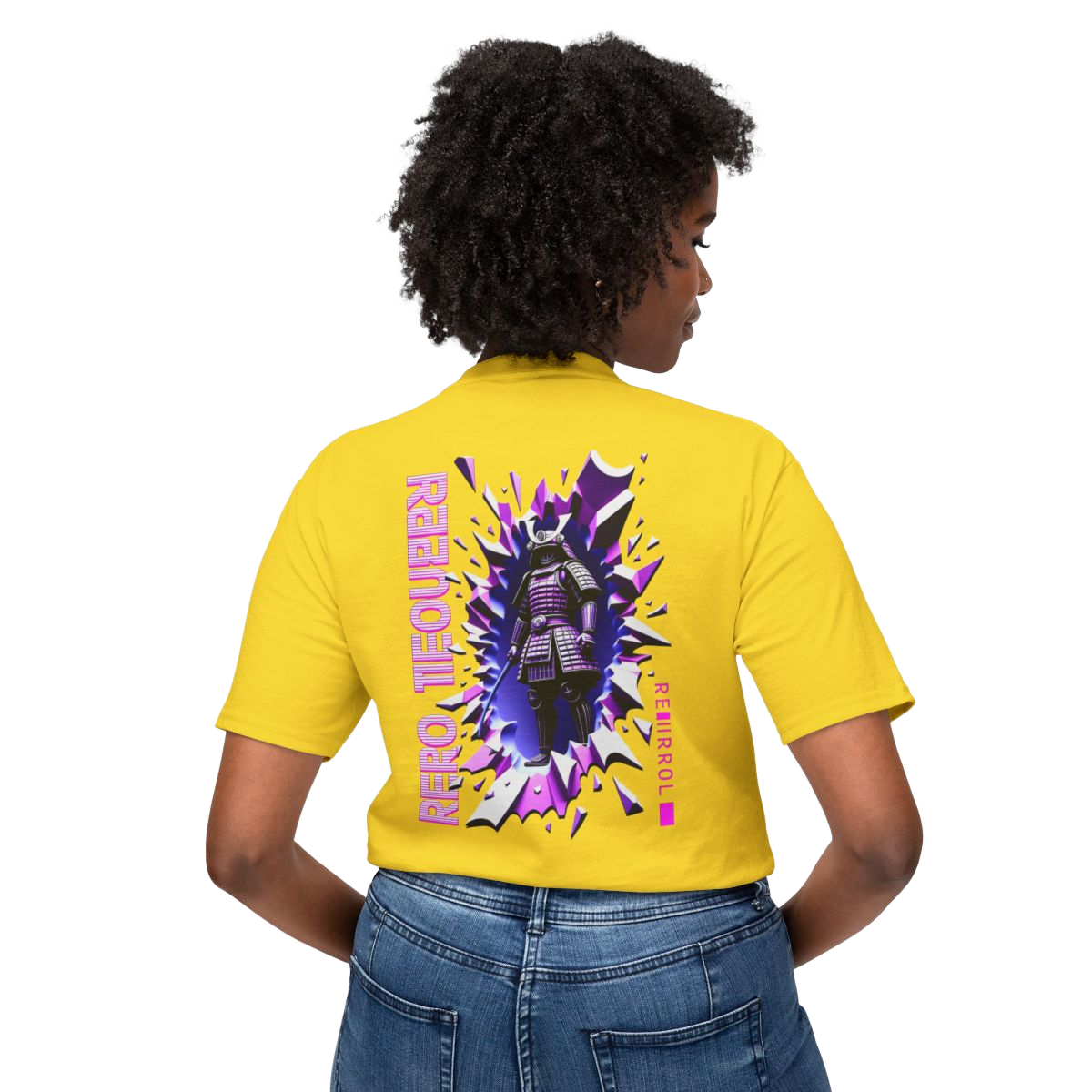 T-shirt, Glitch Samurai