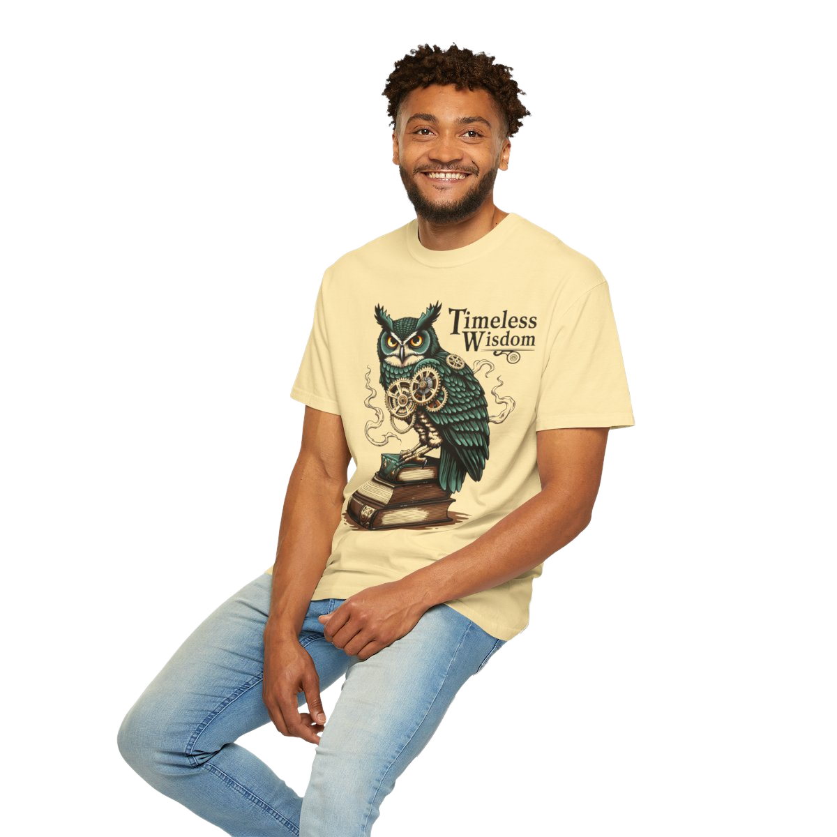T-shirt, Clockwork Owl