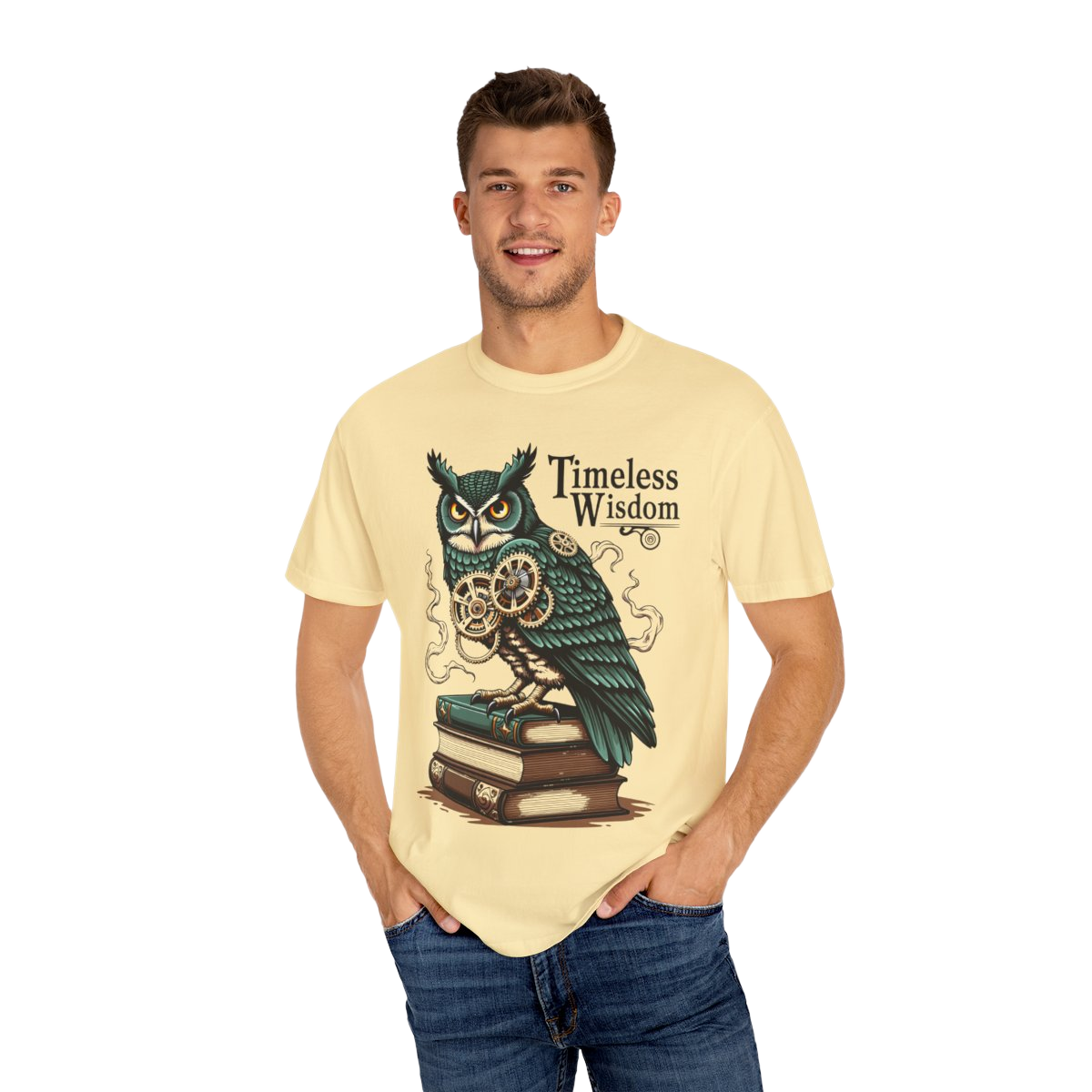 T-shirt, Clockwork Owl