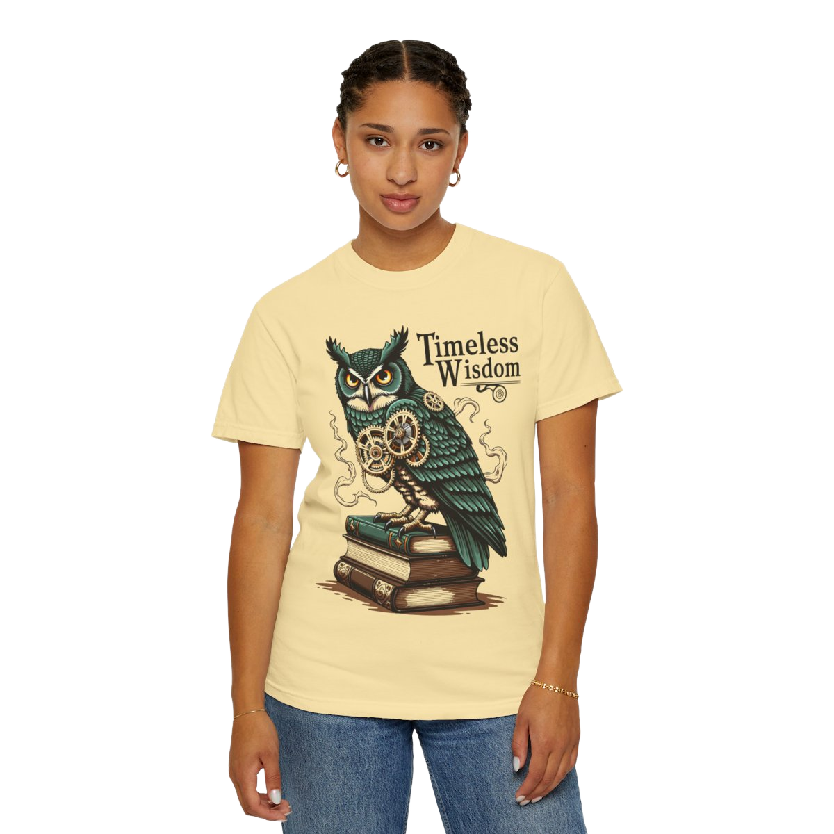 T-shirt, Clockwork Owl