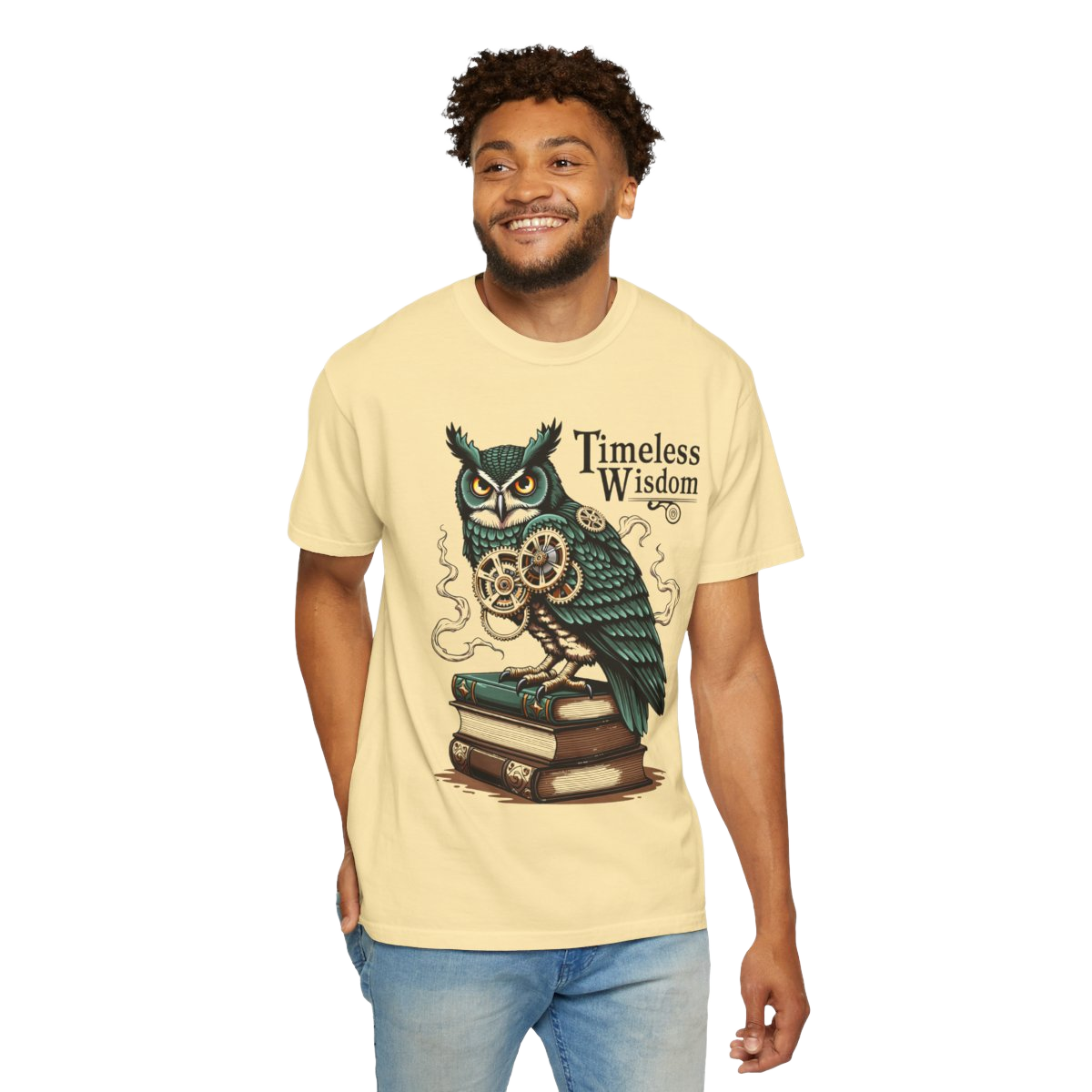 T-shirt, Clockwork Owl