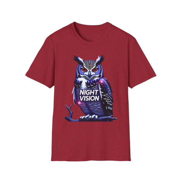 T-shirt, Night Vision Owl