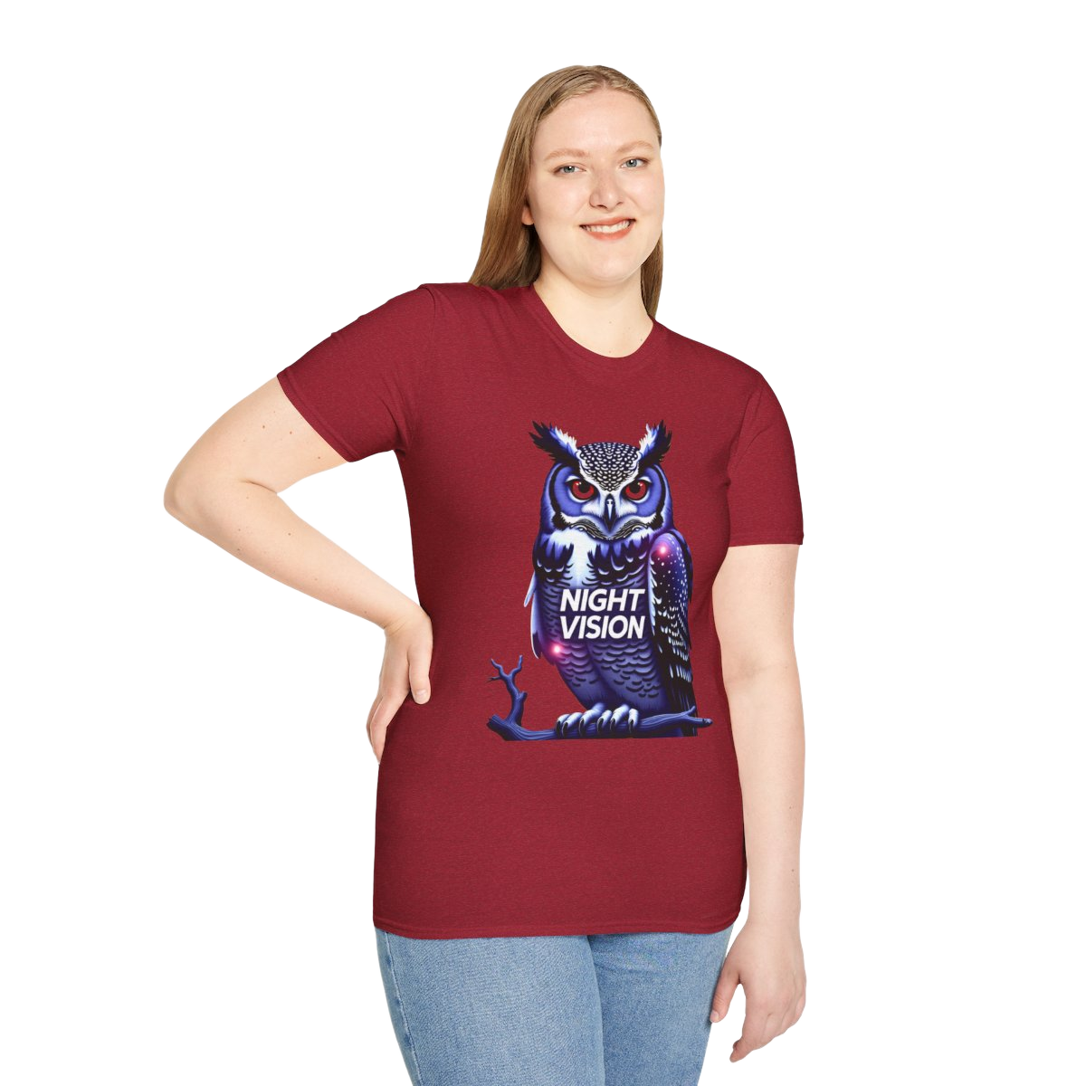 T-shirt, Night Vision Owl