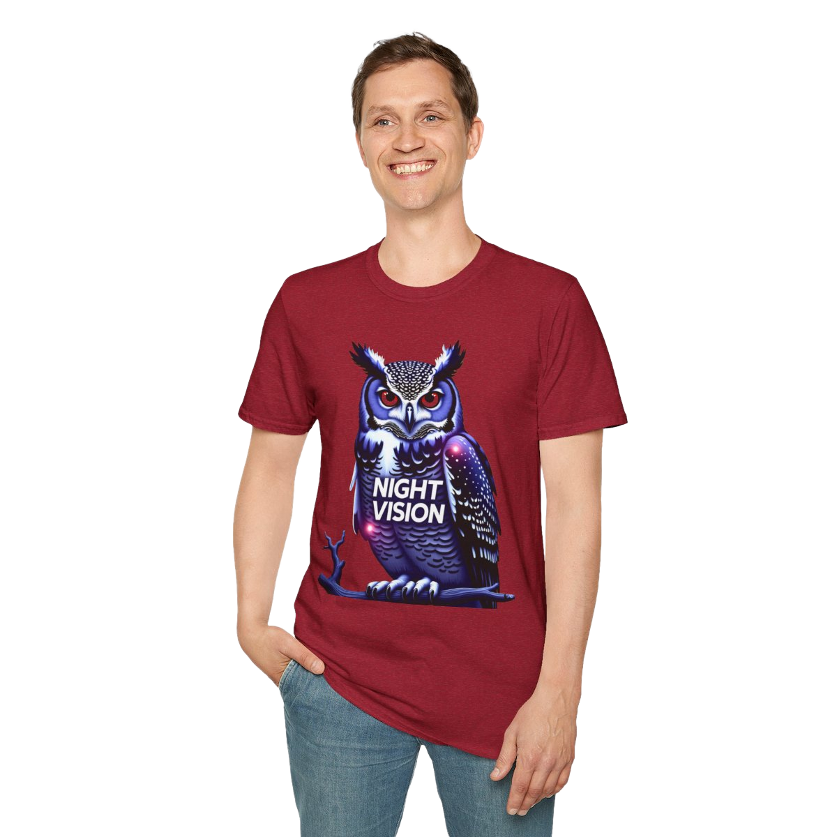 T-shirt, Night Vision Owl
