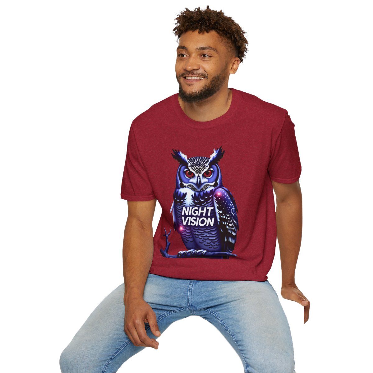 T-shirt, Night Vision Owl