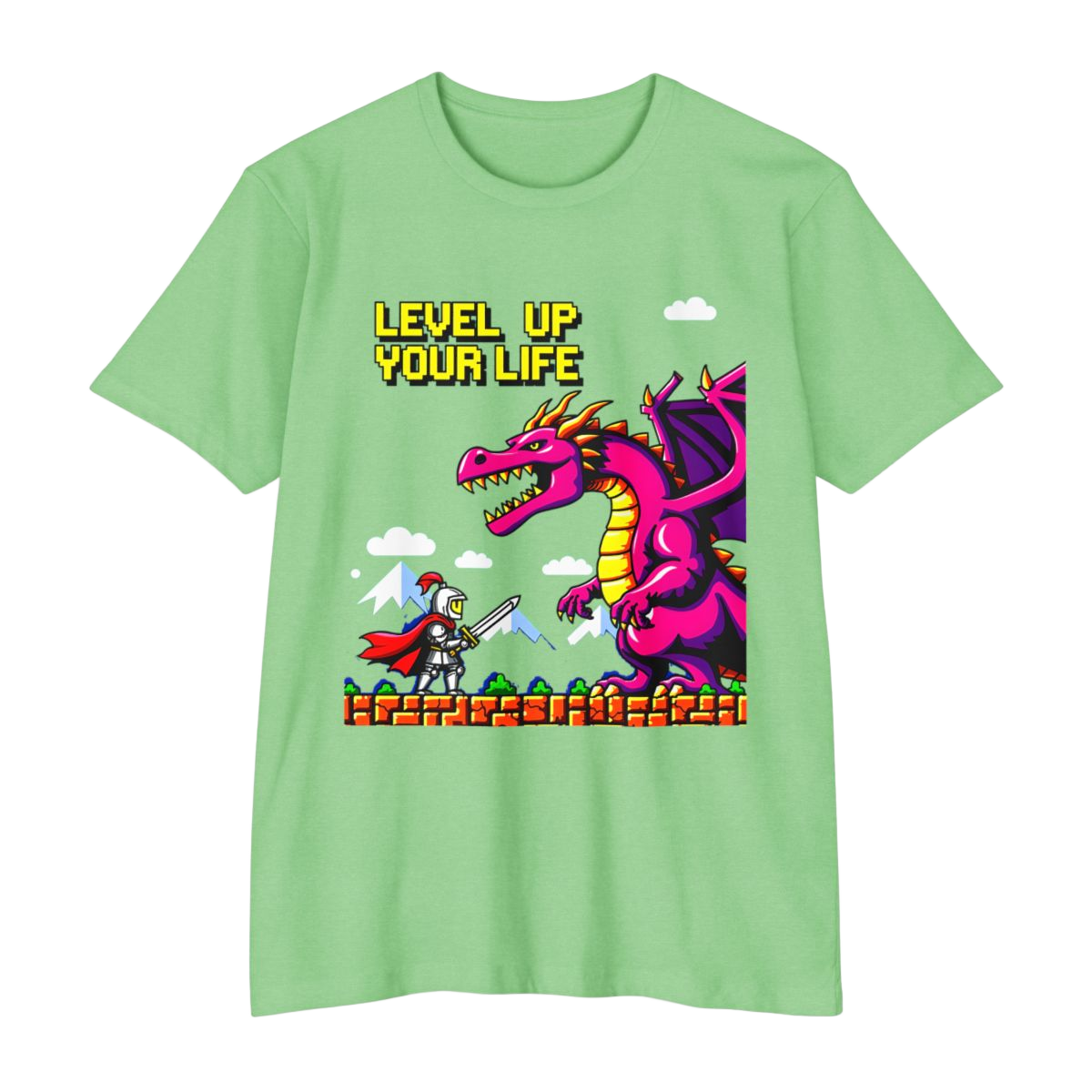 T-shirt, Pixel Knight