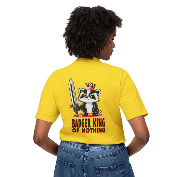 T-shirt, Badger King