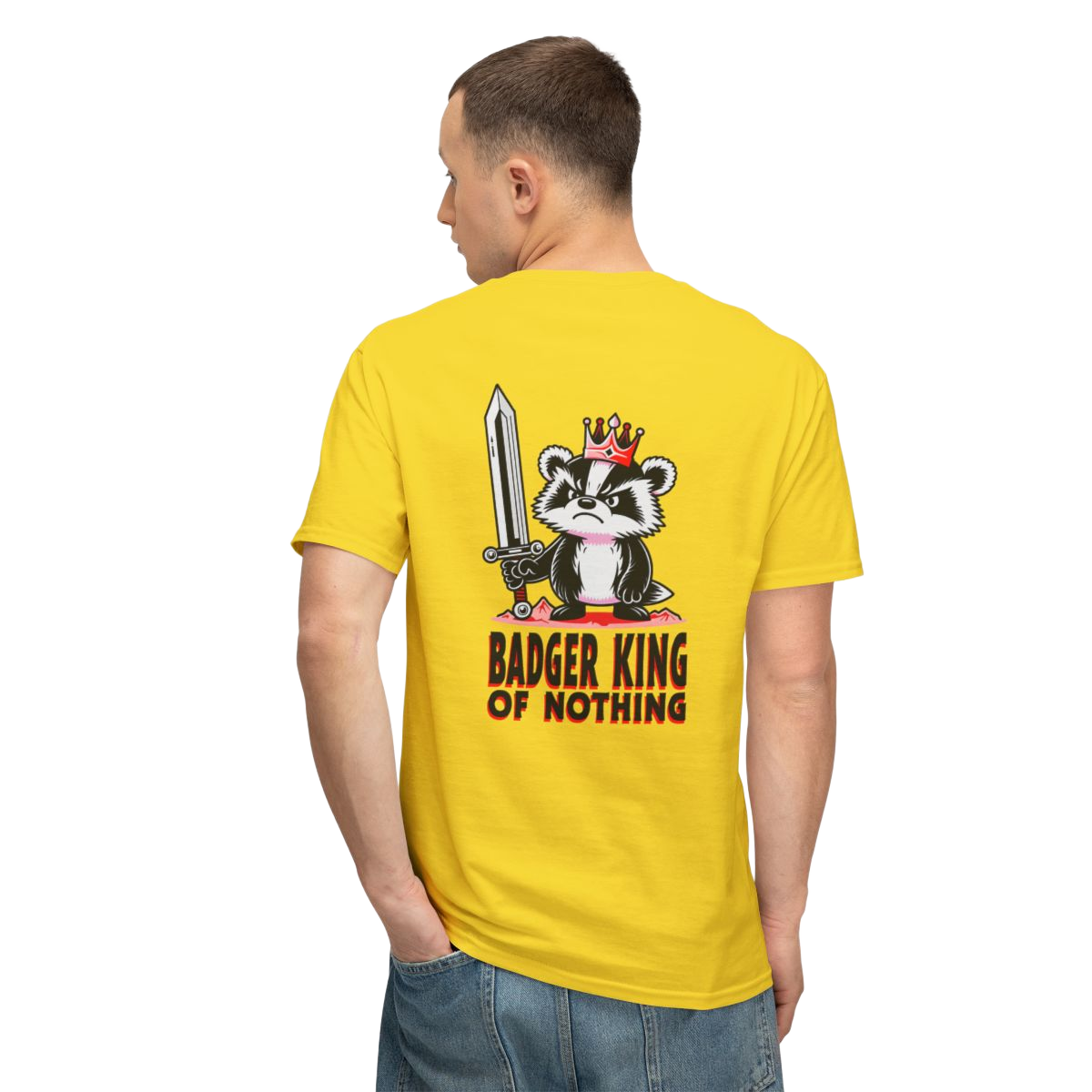 T-shirt, Badger King